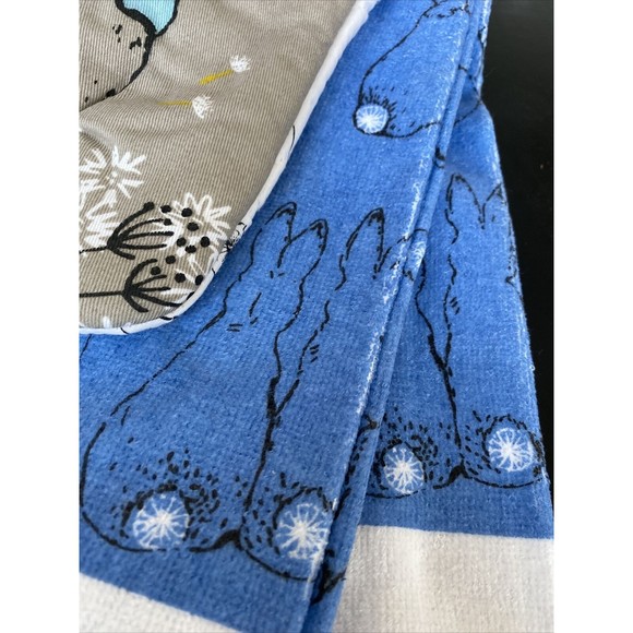 Beatrix Potter Peter Rabbit 3 Pc  Oven Mitt And Kitchen Towels New 100% Cotton - Picture 3 of 3